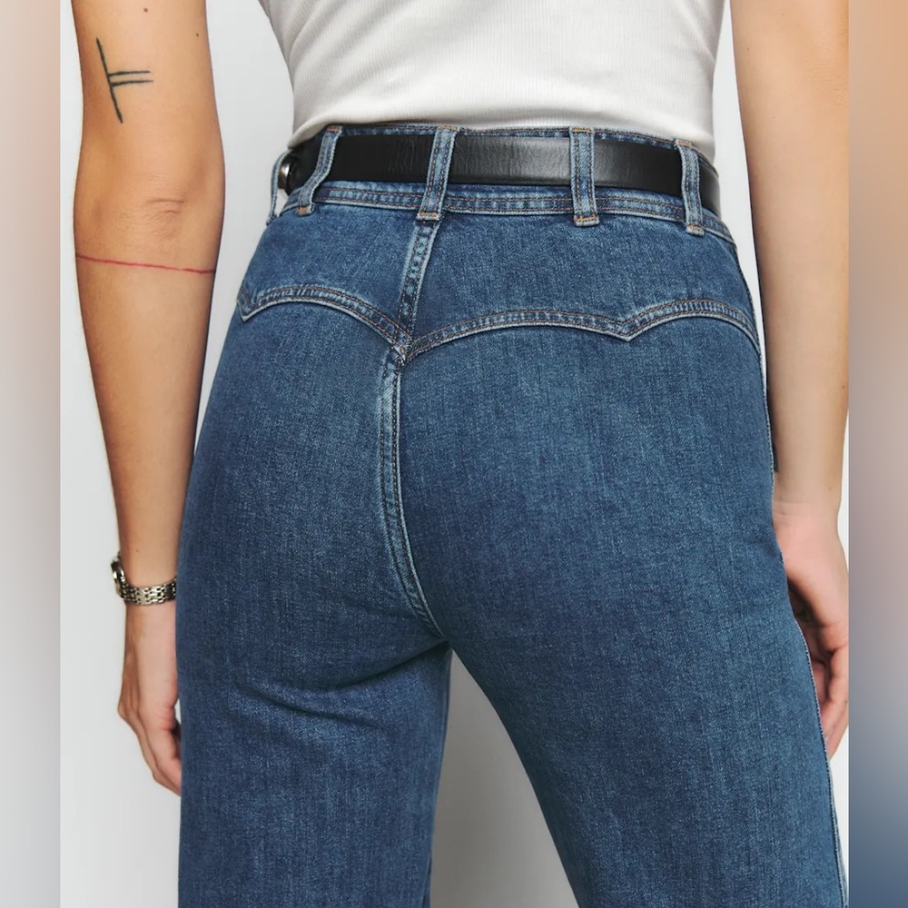 Reformation Clara High Rise Wide Leg Jeans
